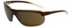 Woolrich Trailblazer Designer Sunglasses in Brown with Amber Lens