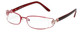Calabria Designer Eyeglasses 838 Red :: CUSTOM-L-R