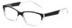 VIP Calabria R125 Reading Glasses in Black Crystal 8 Power Options New Authentic
