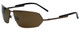 Charriol Designer Sunglasses in Brown Frame & Amber Lens (PC8036-C3)