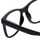 Magz Designer Eyeglasses Chelsea in Black 50mm :: Rx Single Vision