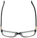 Ana & Luca Designer Eyeglasses Francesca in Black 52mm :: Custom Left & Right Lens