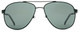 Reptile JAPAN Designer Polarized Sunglasses Gladiator Matte Gunmetal/Grey Lens