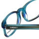 Lucky Brand Kids Small Authentic Designer Reading Glasses Dynamo Aqua Blue 45mm