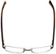 Jones New York Designer Reading Glasses J331 in Dark Chocolate Brown 52mm