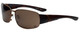 Wilson Designer Sunglasses 1025 in Brown with Amber Lens