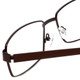 Gotham Style Designer Reading Glasses GS13 Brown 58mm Mens Big&Tall CHOOSE POWER