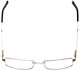 Gotham Style Authentic Designer Reading Glasses GS13 Gold 58 mm Stainless Steel