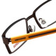 Converse Designer Eyeglasses K010 in Brown 47mm :: Rx Single Vision