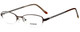 Seventeen Designer Eyeglasses SV5318-BRN in Brown 50mm :: Rx Single Vision