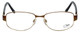 Cazal Designer Reading Glasses Cazal-1206-003 in Brown 53mm
