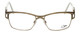 Cazal Designer Eyeglasses Cazal-4238-002 in Gold 53mm :: Custom Left & Right Lens