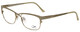 Cazal Designer Reading Glasses Cazal-4214-003 in White Gold 53mm