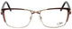 Cazal Designer Reading Glasses Cazal-4228-002 in Rose Brown 54mm