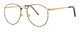 Fashion Optical Reading Glasses E788 in Gold Amber with Blue Light Filter + A/R