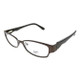 Candie's Designer Eyeglasses Skye-MBRN in Matte Brown 52 mm :: Custom Left & Right Lens