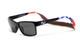 Hoven Eyewear MONIX in Black American Flag with Gloss Grey