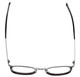 EyeBobs Spank Me Designer Reading Eye Glasses in 760-00 Black/Silver 44mm KIDS