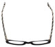 EyeBobs Think Eye Designer Reading Eye Glasses in Black/White/Clear 50mm
