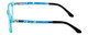 NY Eye Enhance Kids Prescription Glasses EN4132 46mm Crystal Blue/Matte Black Rx
