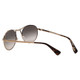 Lanvin Designer Sunglasses Gold Havana Tortoise / Grey Gradient SLN083-08FF-53mm