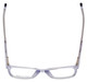 Vivid Designer Reading Eyeglasses 912 Glossy Crystal Clear 51 mm