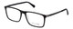 Vivid Designer Reading Eye Glasses 891 in Black/Crystal Clear 55 mm Custom Lens