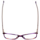 Vivid Designer Reading Eyeglasses 893 Purple/Blue Light Filter + A/R Lenses