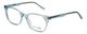 Front View of Vivid Designer Reading Eyeglasses 912 Crystal 51 mm Blue Light Filter+A/R Lenses