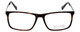 Vivid Designer Reading Eyeglasses 891 Matte Demi Tortoise/Blue Light Filter+A/R