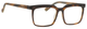 Esquire Mens EQ1553 Square Frame Eyeglasses in Tortoise/Black 53mm