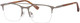Ernest Hemingway Custom Lenses Eyeglasses 4813 Semi-Rimless Silver&Tortoise 52mm