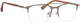 Ernest Hemingway Designer Reading Glasses 4813 Semi-Rimless Silver&Tortoise 52mm