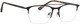 Ernest Hemingway Designer Reading Glasses H4813 Semi-Rimless Black&Tortoise 52mm