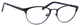 Ernest Hemingway H4821 Ladies Cat Eye Frame Eyeglasses in Eggplant Purple 52 mm