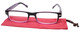 Calabria Jordan 2 Rectangular Designer Reading Glasses 50mm in 60 Colors&Powers
