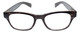 Calabria Drew Square Designer Reading Glasses 48 mm in Smoke Grey,Red,or Brown