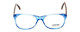 Profile View of Eyefunc Designer Blue Light Blocking Reading Glasses 8072-90 Multi 49mm 20 Power