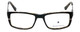Front View of Argyleculture Designer Blue Light Blocking Reading Glasses Miles Black-Tortoise