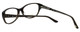 Close up View of Silver Dollar Blue Light Blocking Reading Glasses Cashmere 455 in Charcoal 53mm