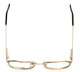Fashion Designer Blue Light Blocking Reading Glasses Dover Gold 52mm 20 Powers N
