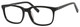Profile View of Esquire Designer Blue Light Blocking Reading Glasses EQ1511-BLK in Black 54mm Ne