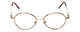 Flex Collection Blue Light Blocking Reading Glasses FL-37 Gold-Demi-Brown 46mm N