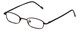 FlexPlus Designer Blue Light Blocking Reading Glasses Model 109 Shiny-Brown 41mm