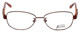 Front View of Ernest Hemingway Designer Blue Light Blocking Reading Glasses H4616 Black 47mm N