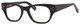 Profile View of Ernest Hemingway Designer Blue Light Block Reading Glasses H4693-BLK Black 51mm