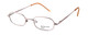 Calabria Kids Fit MetalFlex Designer Blue Light Block Reading Glasses 1005 Pink