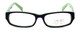 Front View of Converse Designer Blue Light Blocking Reading Glasses PICK-ME-RED in Red 49mm Ne