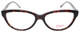 Candies Designer Blue Light Blocking Reading Glasses Coral-TO in Tortoise 53 mm