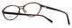 Close up View of Vera Bradley Progressive Blue Light Reading Glasses 3040-IMP Imperial Toile 54mm